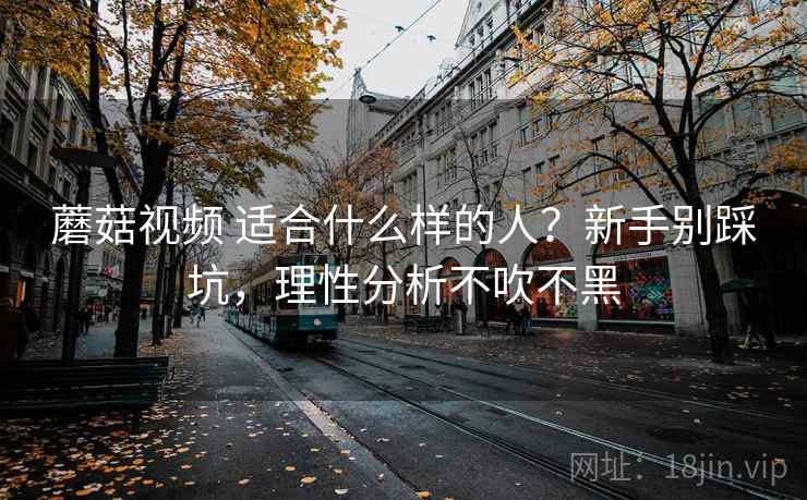 蘑菇视频 适合什么样的人？新手别踩坑，理性分析不吹不黑