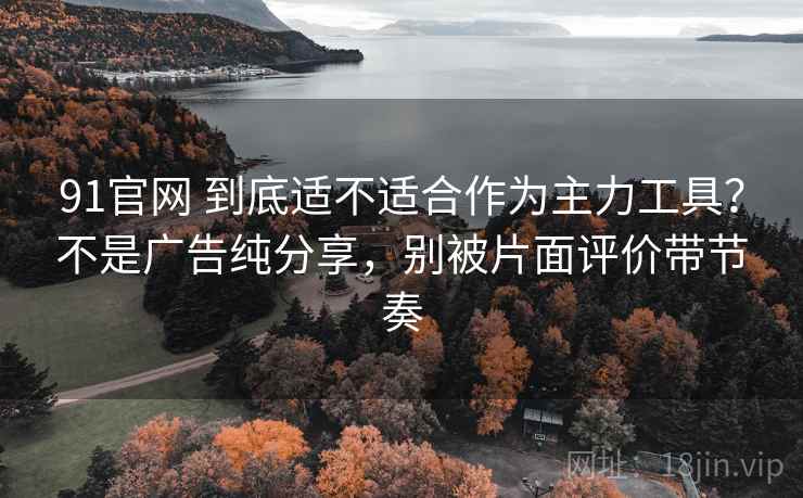 91官网 到底适不适合作为主力工具？不是广告纯分享，别被片面评价带节奏
